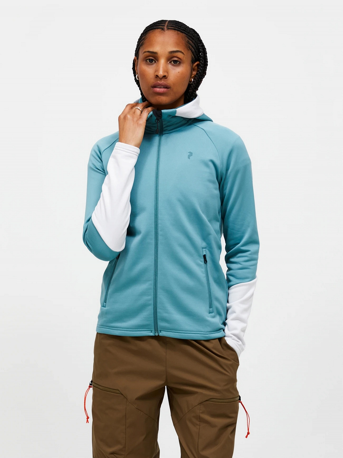 W Rider Essentials Zip Hood (FW25) - Peak Performance Whistler